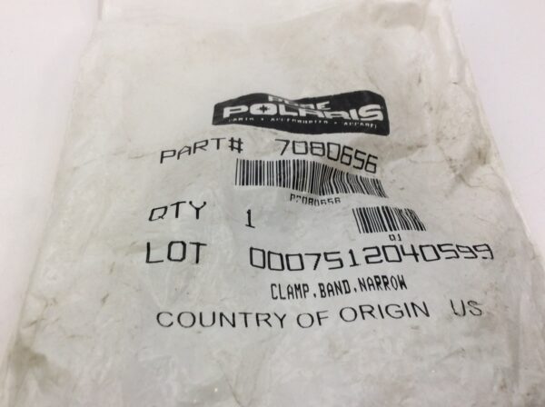 2002 Polaris Clamp, Band Narrow