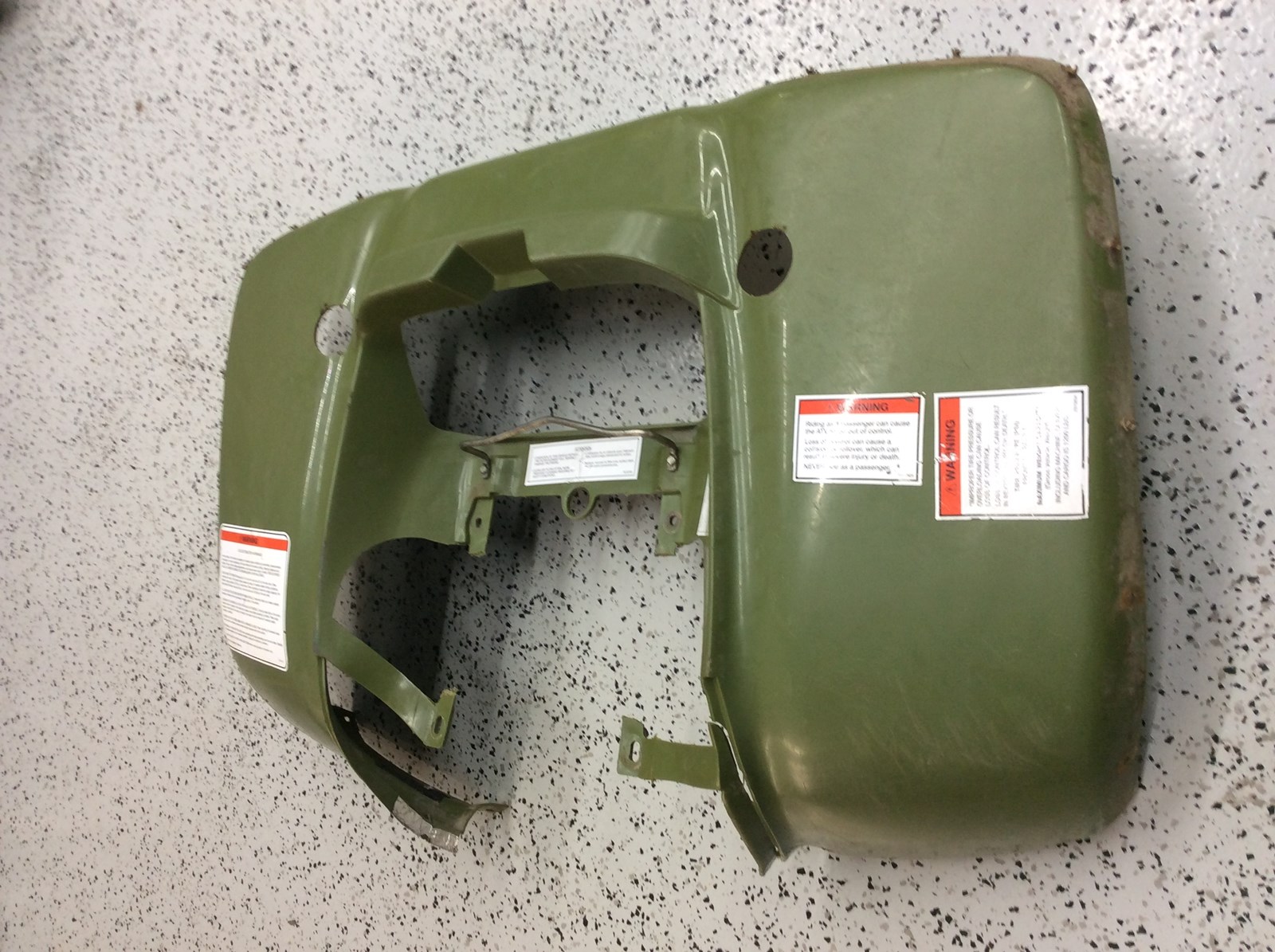 1997 Polaris Rear fender - Image 2