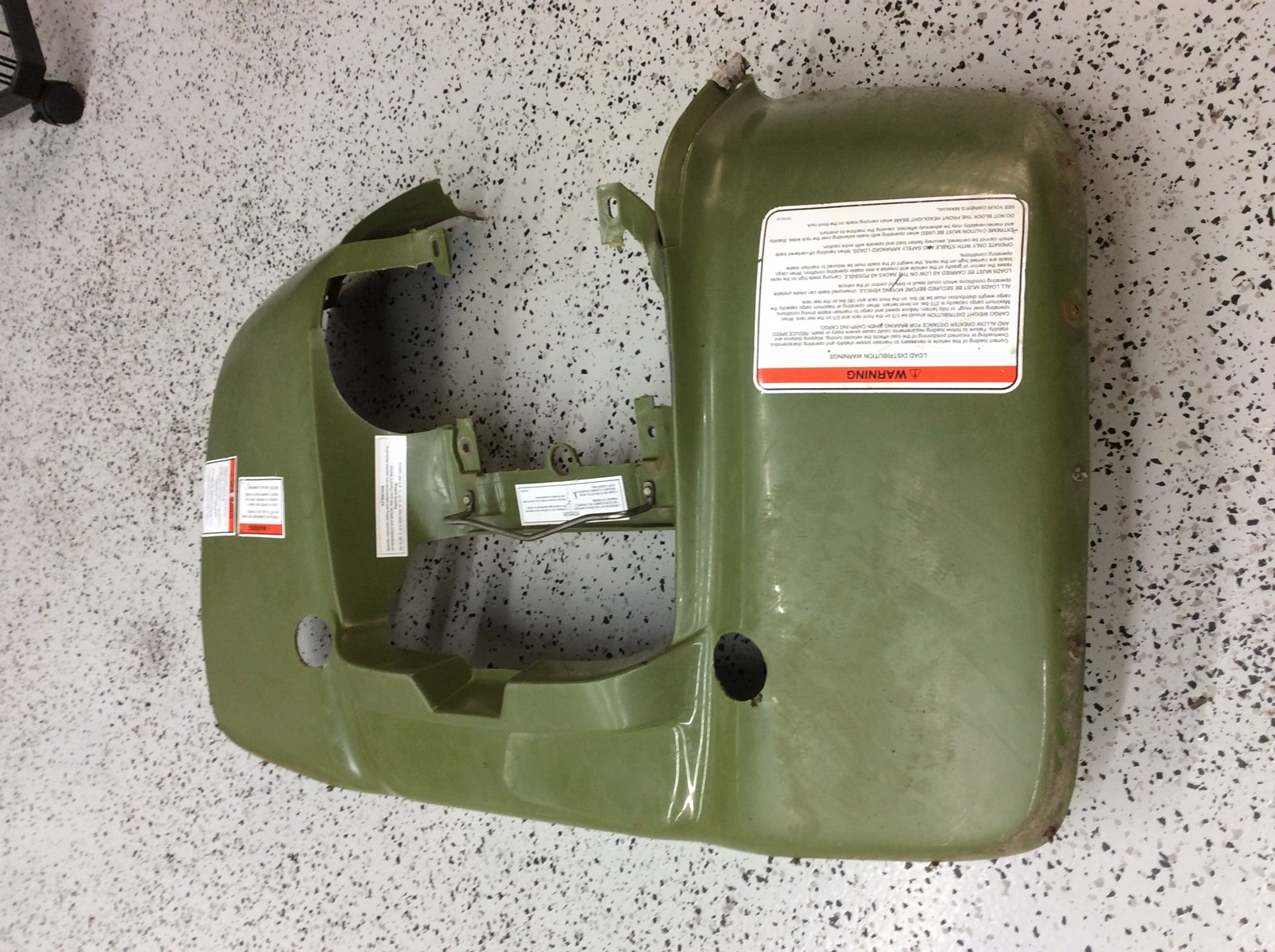 1997 Polaris Rear fender - Image 3