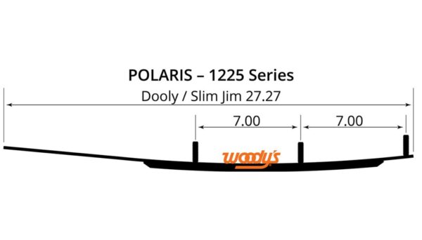 4" Woody's Dooly Carbide Runner - Single - Image 2