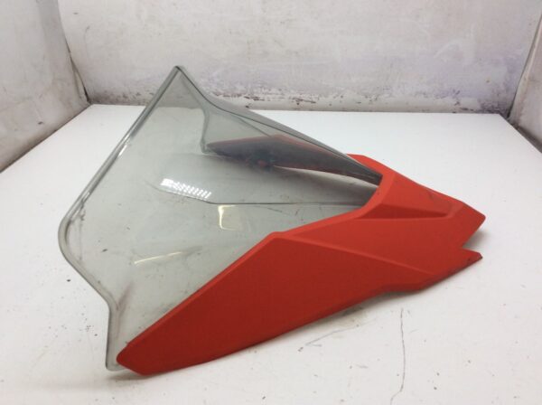 2017 Ski-Doo Windshield 235mm & Support (Red) - Image 2