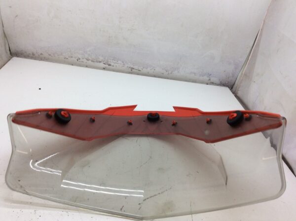 2017 Ski-Doo Windshield 235mm & Support (Red) - Image 5