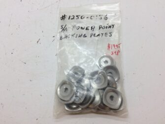 5/16" Power Point Backing Plates- 24 Pack