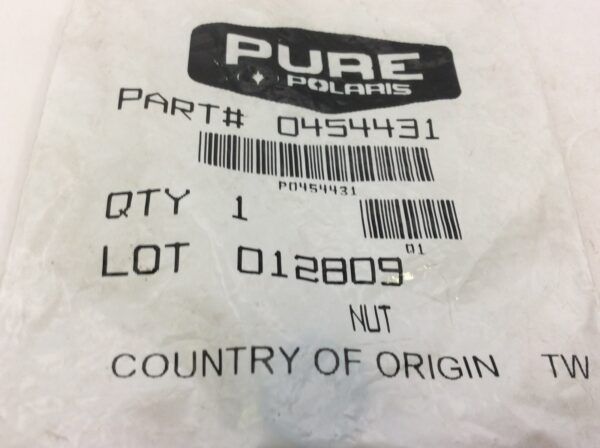2009 Polaris Nut