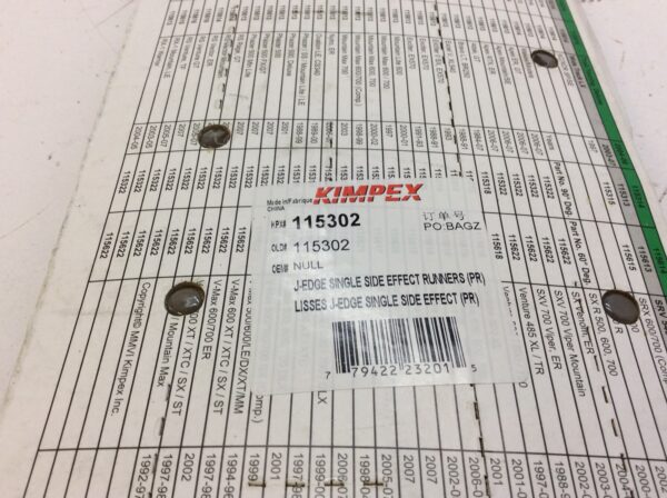 Single 6" Carbide Runner - Image 5