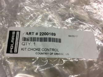 1995 Polaris CHOKE CONTROL KIT - SEE COMMENTS