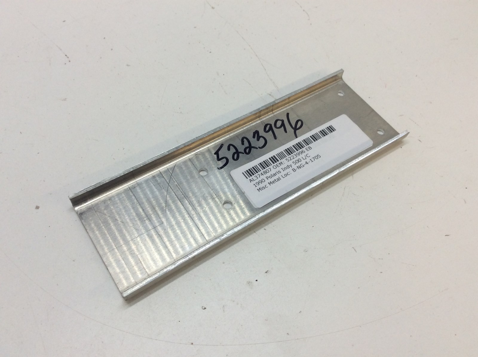 1990 Polaris FRONT BELLY PAN SUPPORT - Image 5