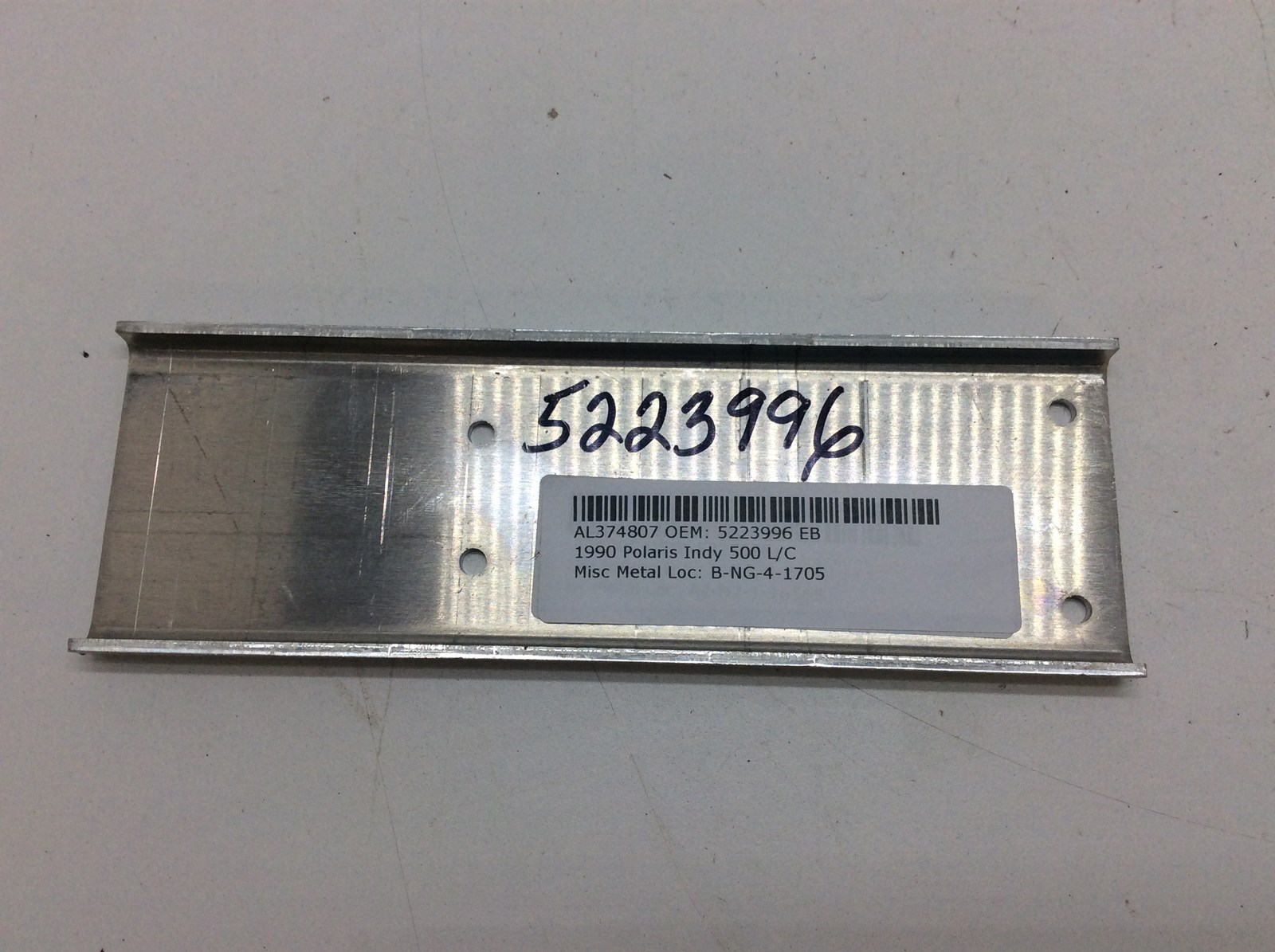 1990 Polaris FRONT BELLY PAN SUPPORT