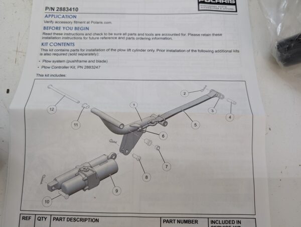 Plow Lift Cylinder Kit - Image 4