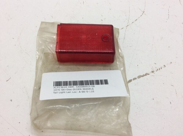 1970 Ski-Doo Tail light lens