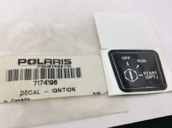 2008 Polaris Decal - Ignition