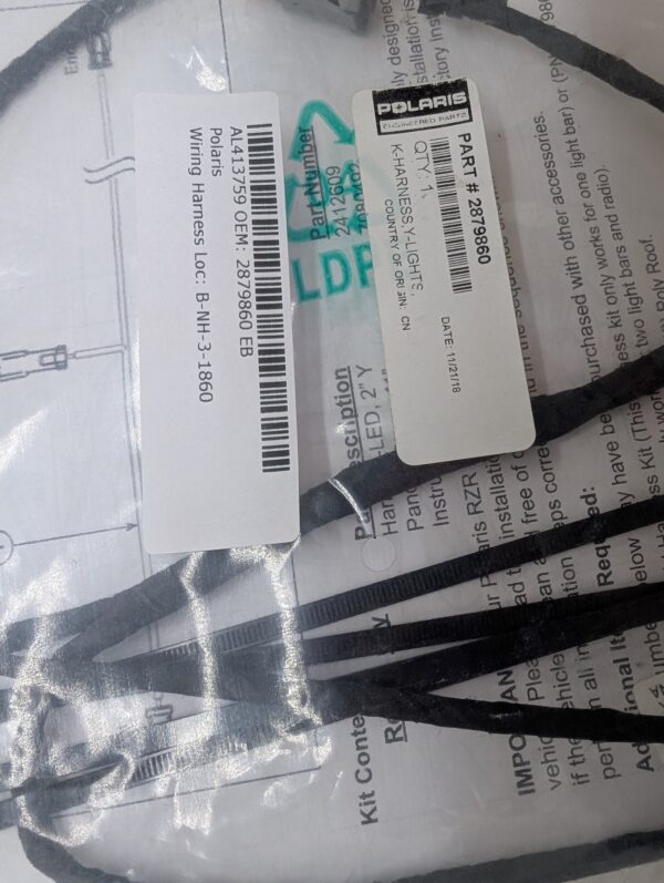 RZN Y Light Harness Kit - RZR XP 1000 - Image 4