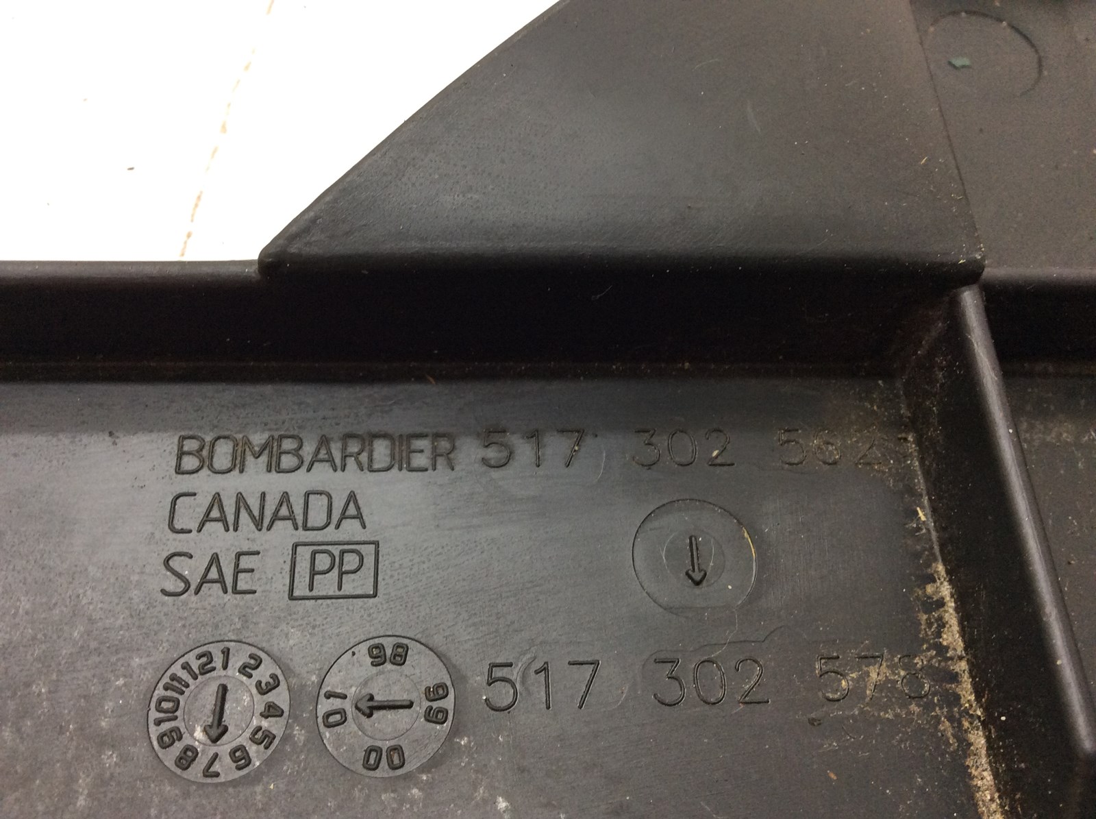 2002 Ski-Doo Hood Intake Plenum - Image 5