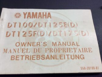 1977 Yamaha Owners Manual