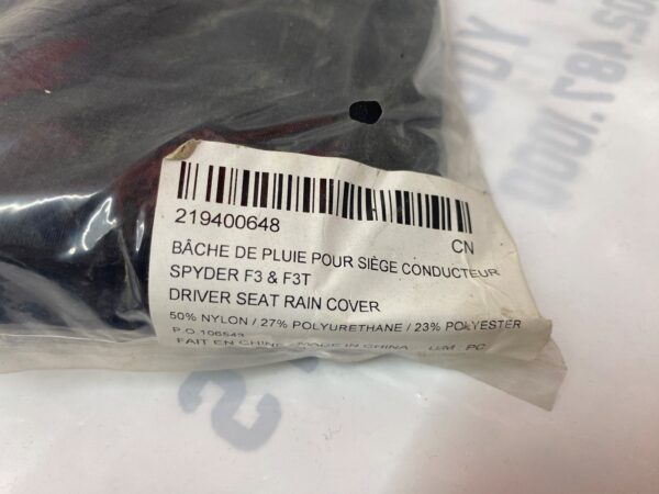 2016 Can-Am Driver Seat Rain Cover - Image 3