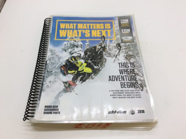 2018 Ski-Doo Product Spec Book / Accessories