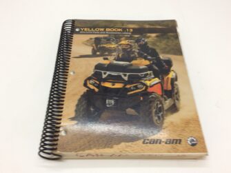 2013 Can-Am ATV/UTV Yellow Book / Accessories Catalog