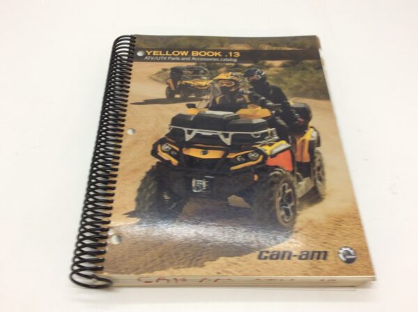 2013 Can-Am ATV/UTV Yellow Book / Accessories Catalog