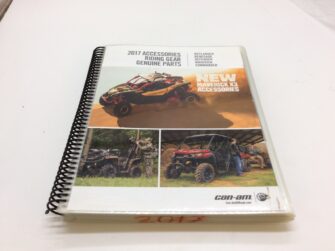 2017 Can-Am ATV/UTV Yellow Book / Accessories Catalog