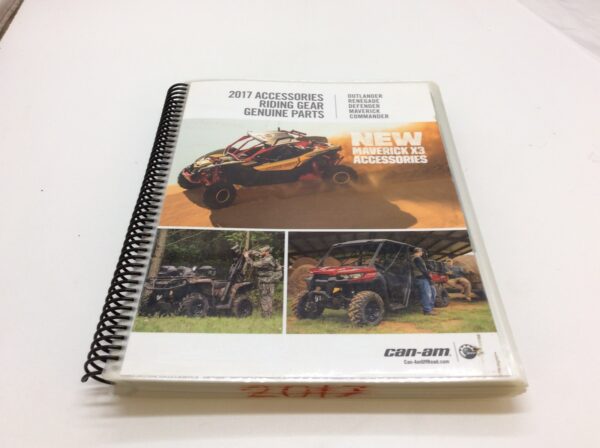 2017 Can-Am ATV/UTV Yellow Book / Accessories Catalog