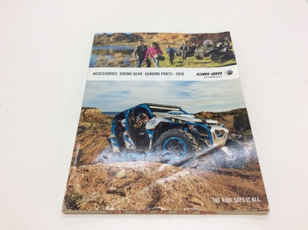 2016 Can-Am ATV/UTV Yellow Book / Accessories Catalog