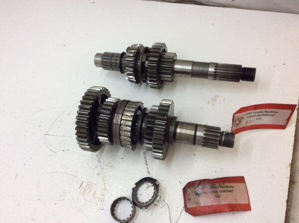 2007 Yamaha Transmission Gear Set DAMAGED  ROADLINER 1900