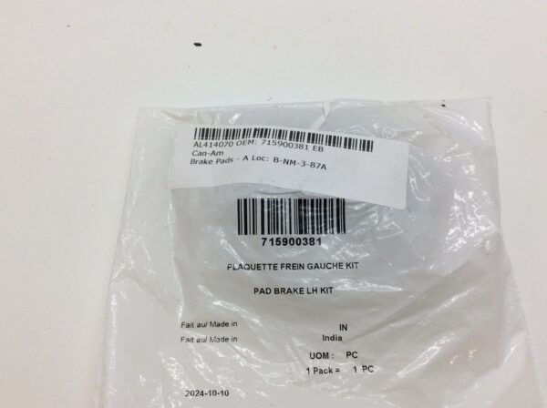 Left Rear Brake Pad Kit - SEE COMMENTS - Image 3
