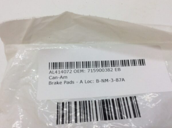 Right Rear Brake Pad Kit - SEE COMMENTS - Image 2
