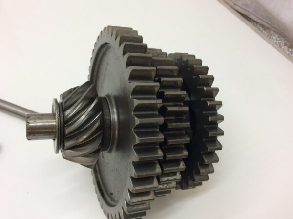 2004 Can-Am transmission shift forks and drum - Image 2