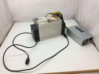 Working Bitcoin Bitmain Antminer  DR3 With Power Supply