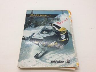 2011 Ski-Doo Yellow Book / Accessories Catalog
