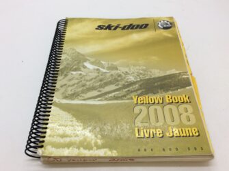 2008 Ski-Doo Yellow Book / Accessories Catalog