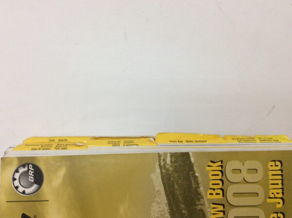 2008 Ski-Doo Yellow Book / Accessories Catalog - Image 5