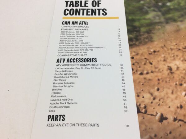 2023 Can-Am Off-Road Outlander 500/700/PRO Accessories Catalog - Image 5