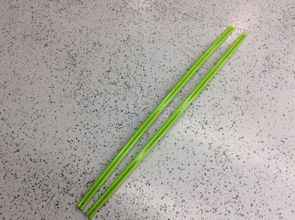 Lime Green Slides - 48 ½" - Pair - Image 4