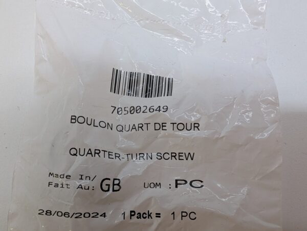 Quarter Turn Screw - Image 2