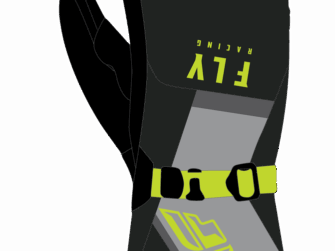 CASCADE MITTENS BLACK/GREY/HI-VIS 3X