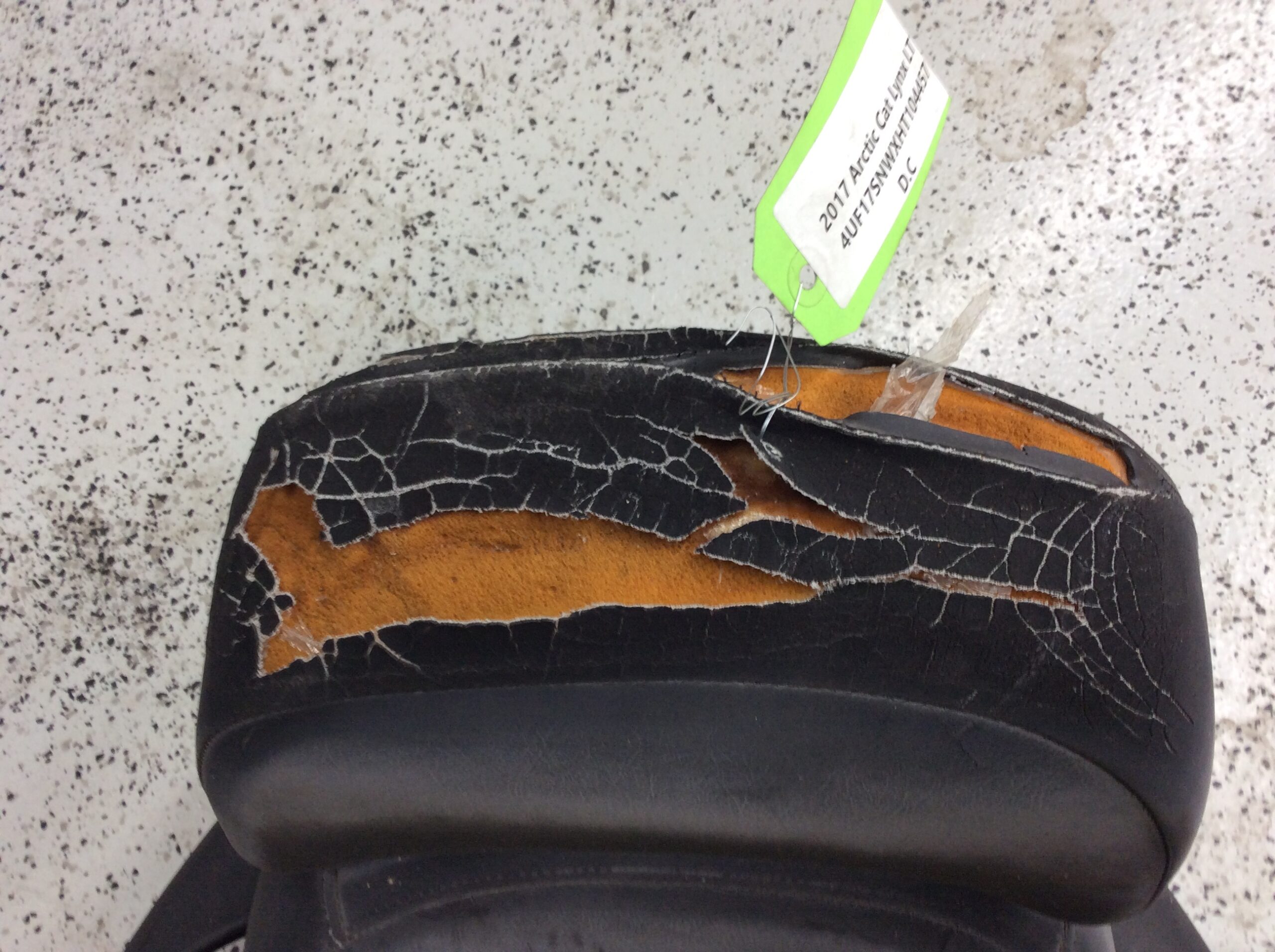 2017 Arctic Cat rear passenger seat with backrest - Image 4