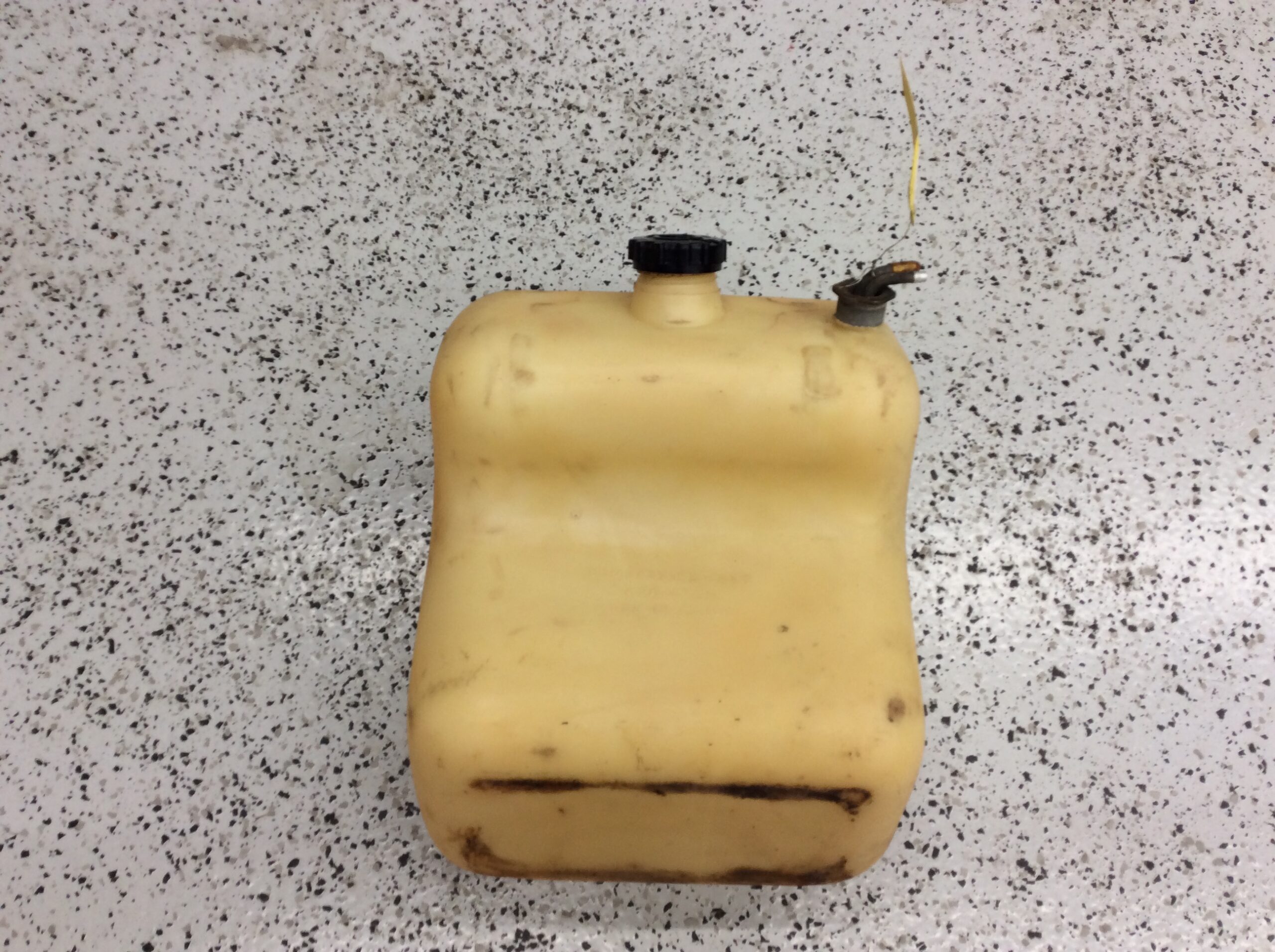 1972 Ski Doo Plastic Fuel Tank - Image 5