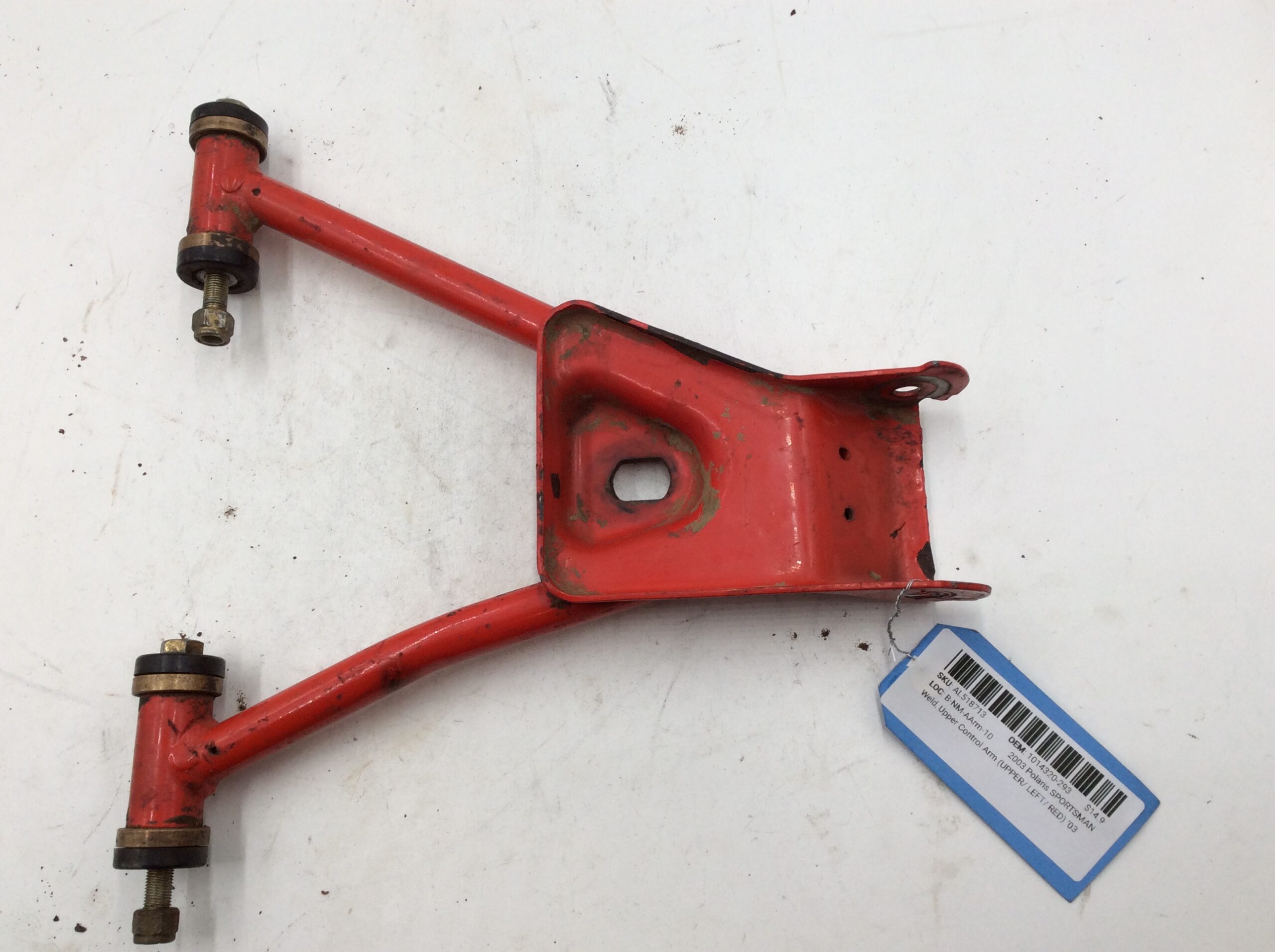 Weld, Upper Control Arm (UPPER/ LEFT/ RED) '03 Sportsman 1014320-293 - Image 3