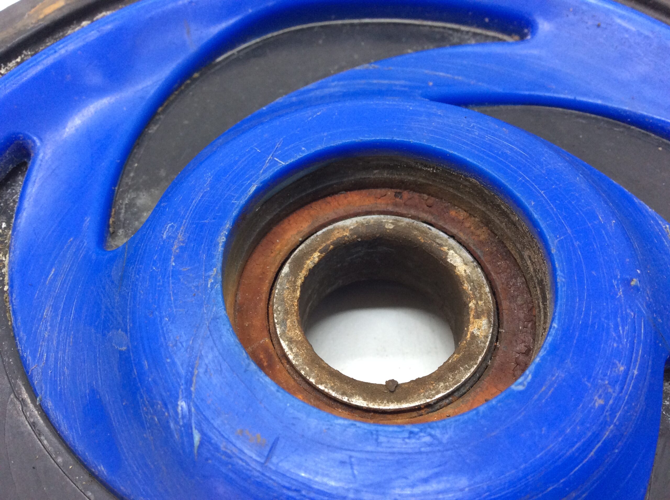 Polaris 6.38" Blue Idler Wheel - Image 3
