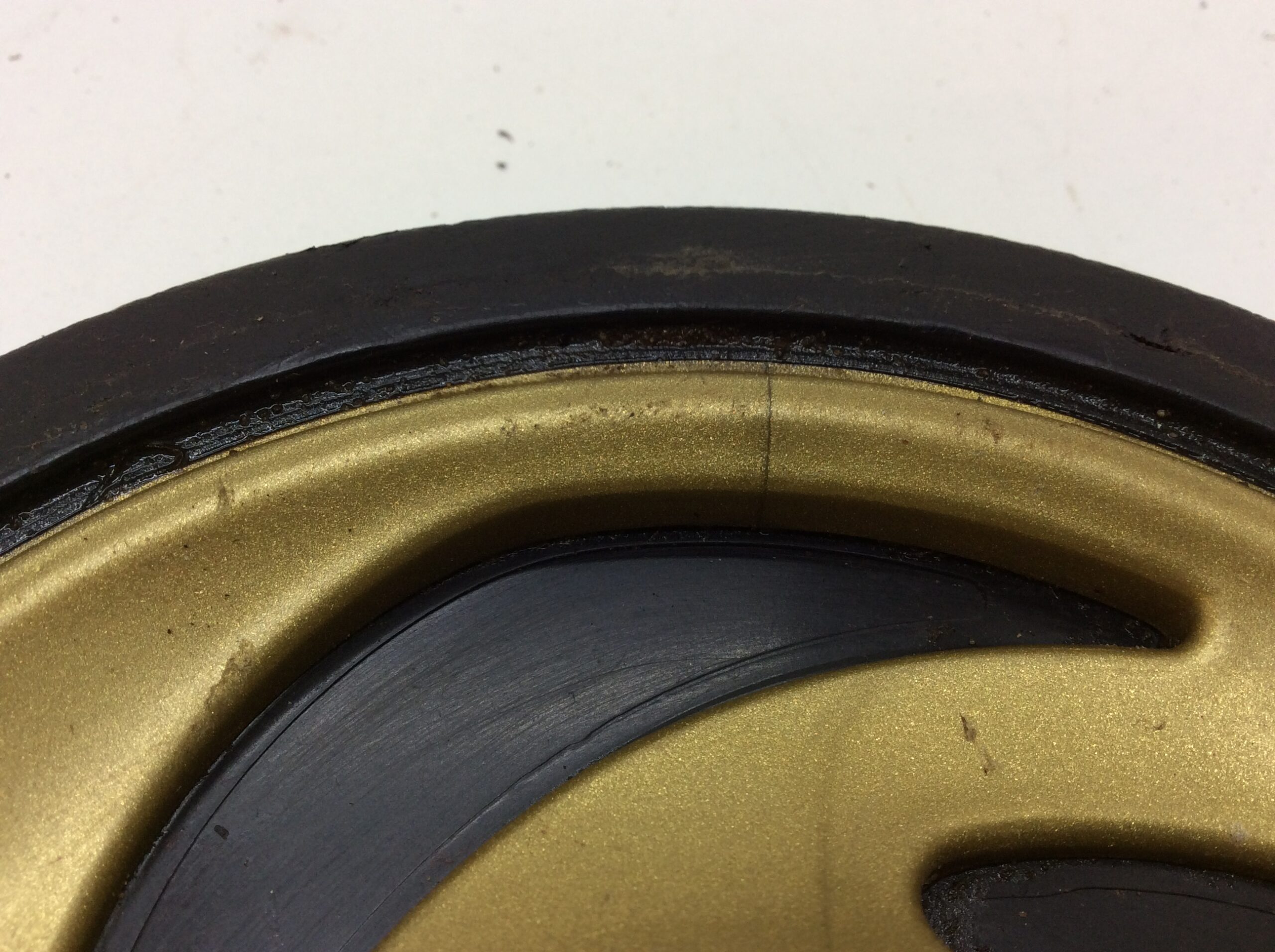 Polaris 6.38" Gold Idler Wheel - Image 2