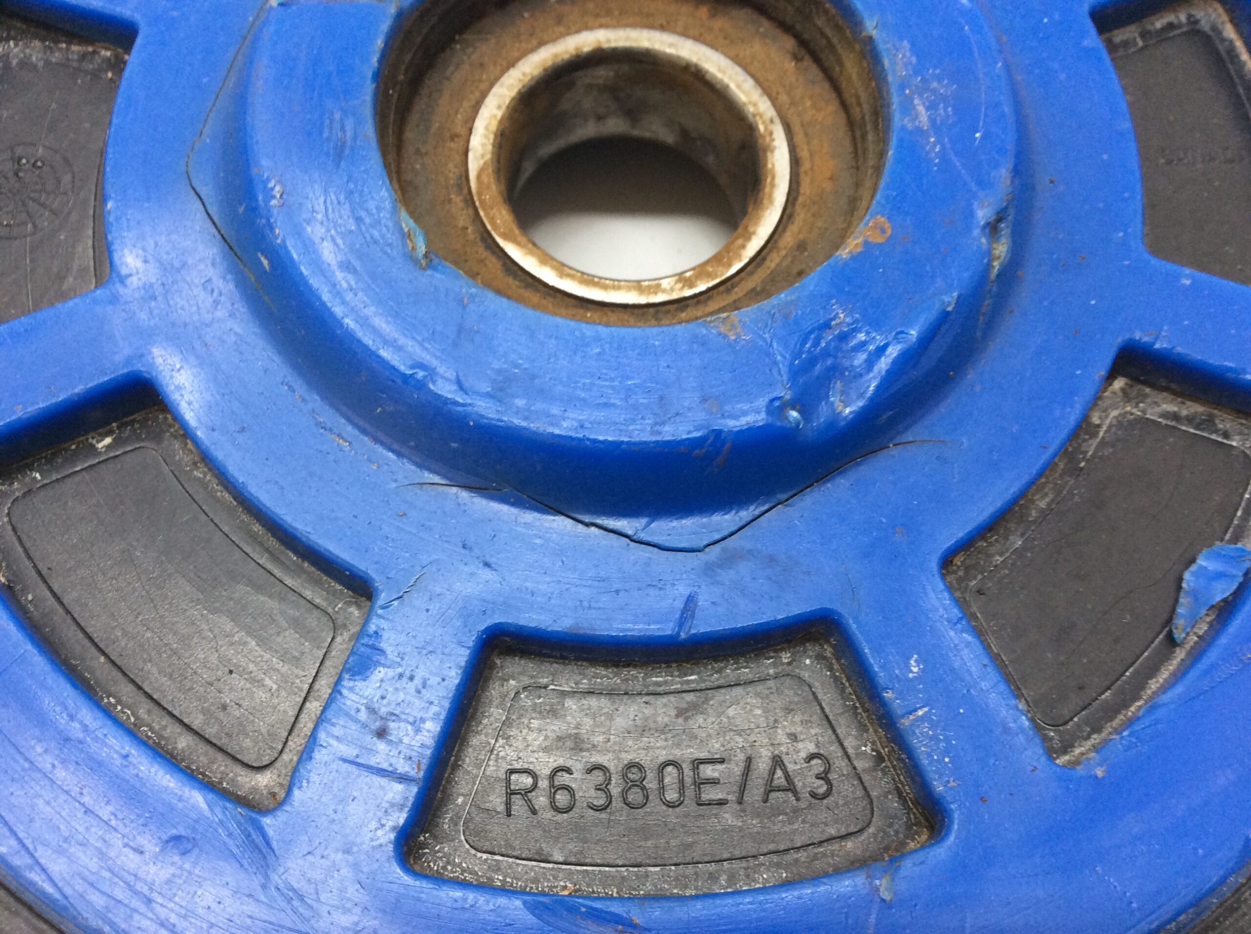 Polaris Blue Idler Wheel - Image 2