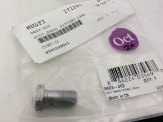 Bolt, Banjo Fitting