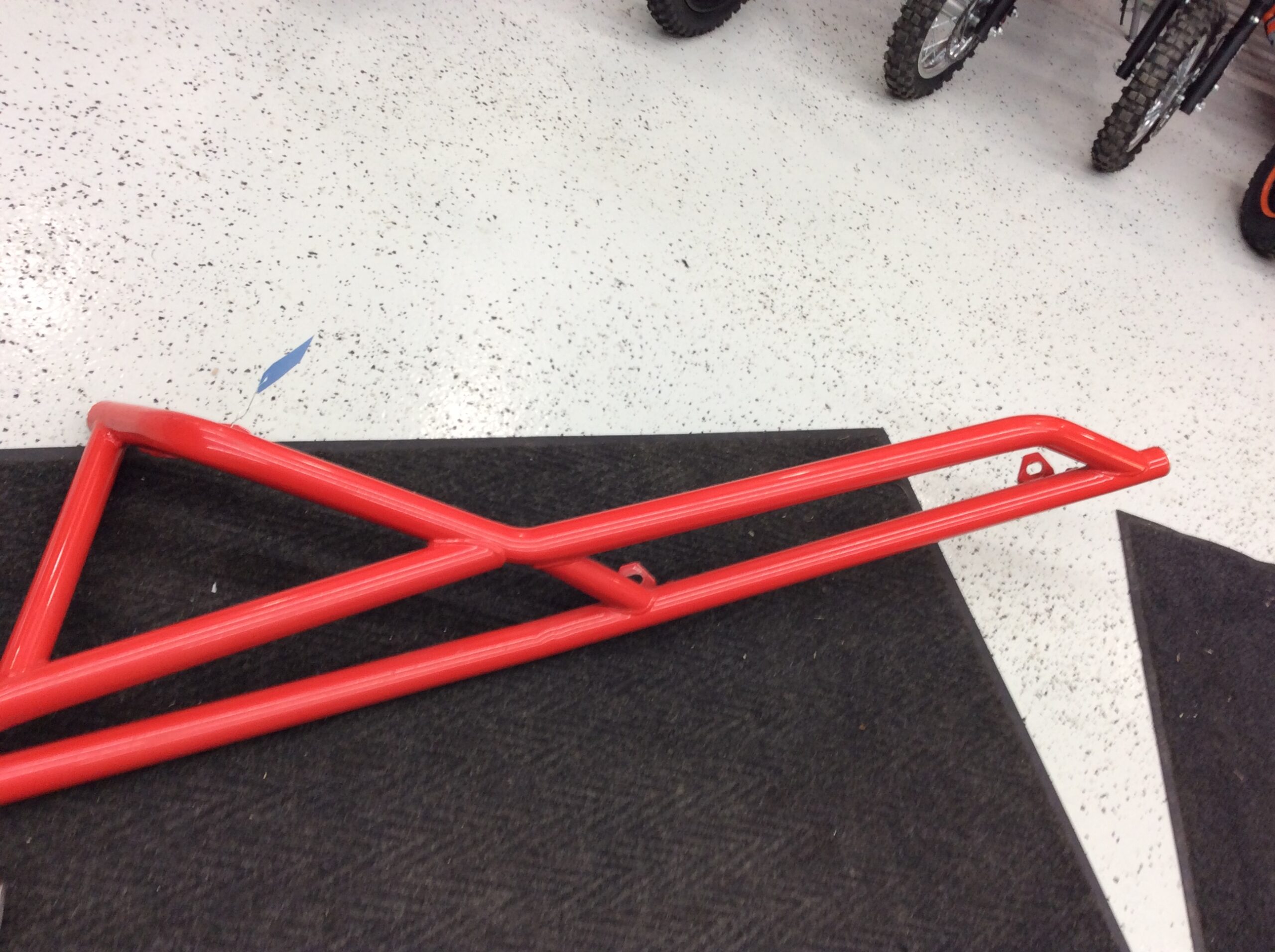 L&W Fab Polaris Pro R 2 Seater Tree Kickers - Red - Image 3