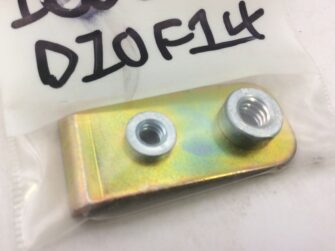 Plate. Backing-Hood Hinge