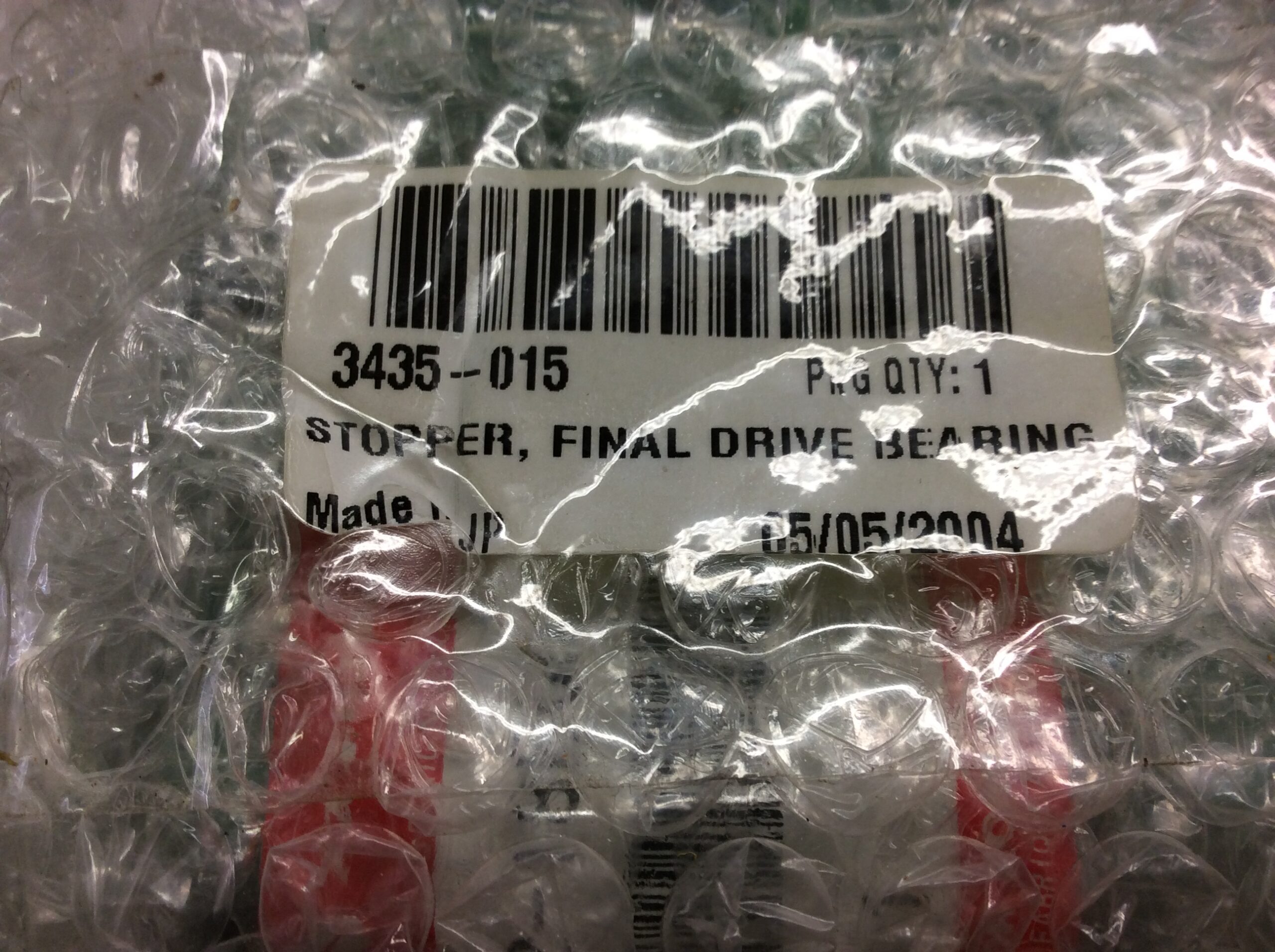 Stopper, Rear Final Drive