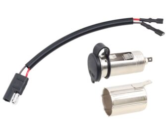 SPI 12 Volt Power Outlet IQ Pro-Ride Rush Axys