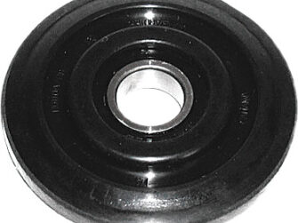 PPD IDLER WHEEL - BLACK (110 MM X 1") 4.33"X 25 MM