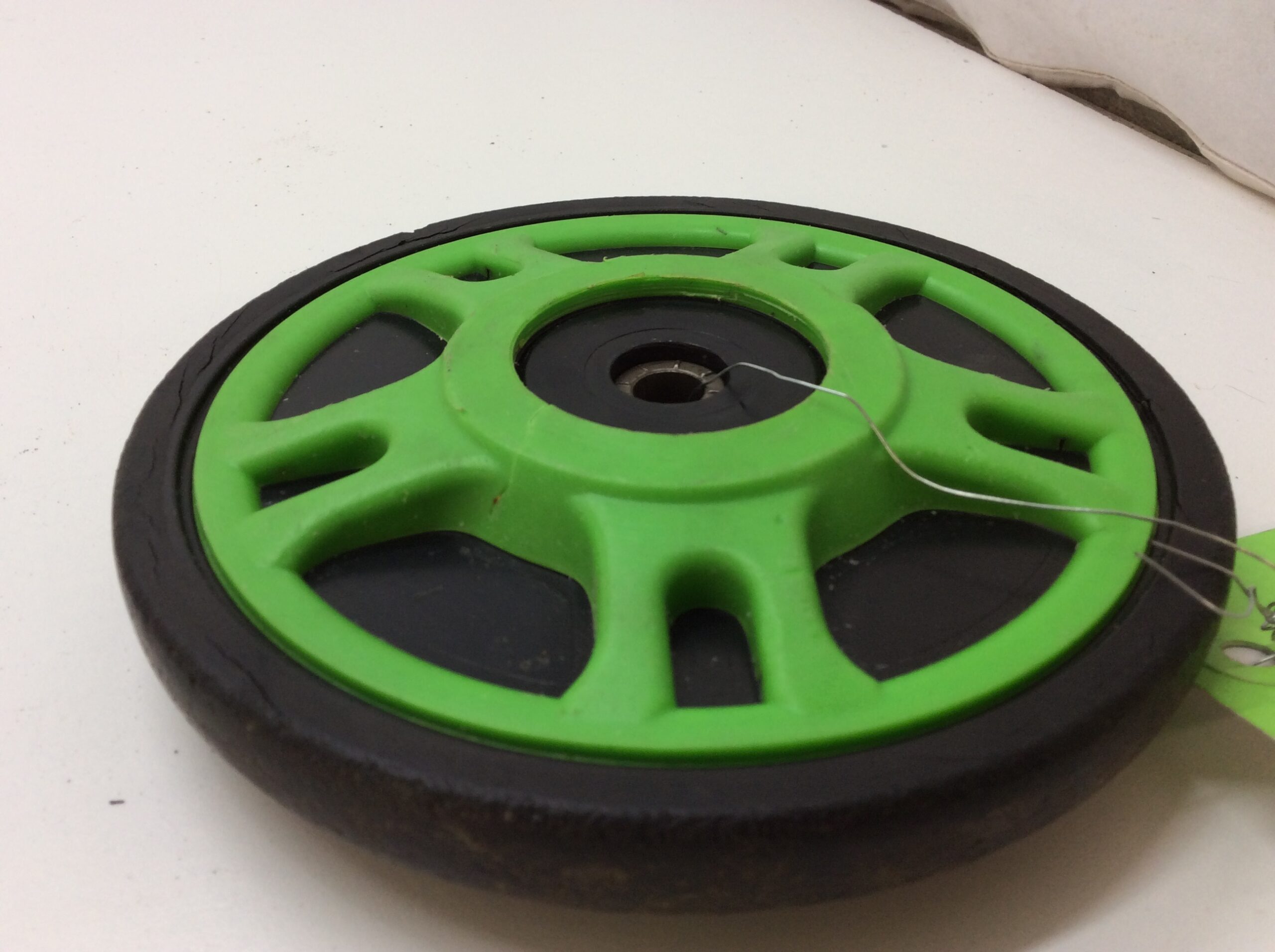 Used OEM Arctic Cat Green Idler Wheel - 5.63" x .625" - Image 2